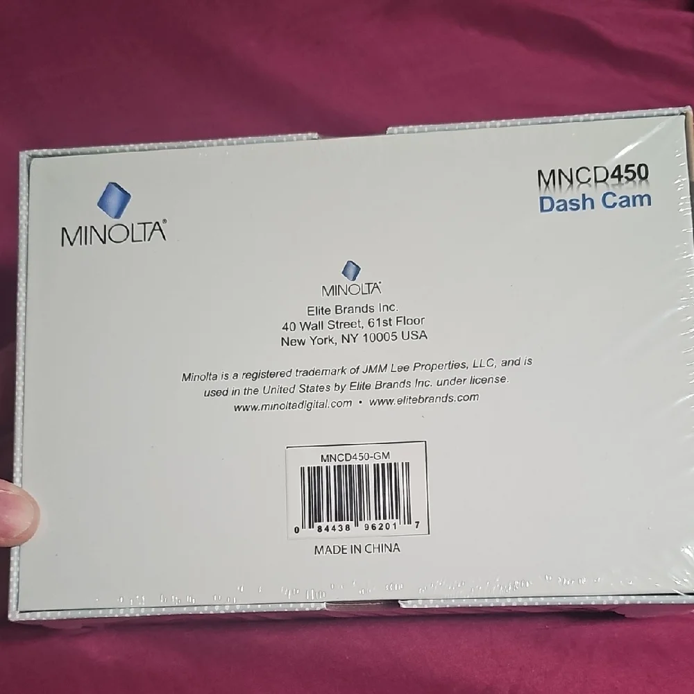 Minolta MNCDP450 Full HD Dash Cam - Gunmetal